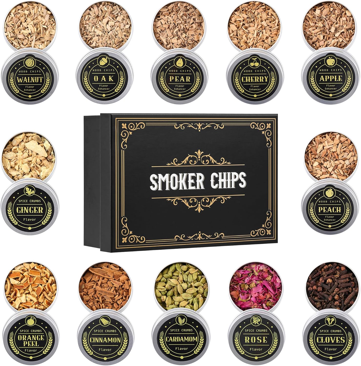 COMBOJOY Wood Chips & Spices